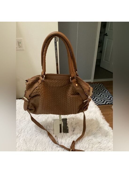 Maurices Handbags - Maurice’s Adjustable removable strap handbag brown basket weave style